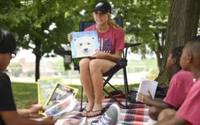 Reading happy to have Teachers in the Parks